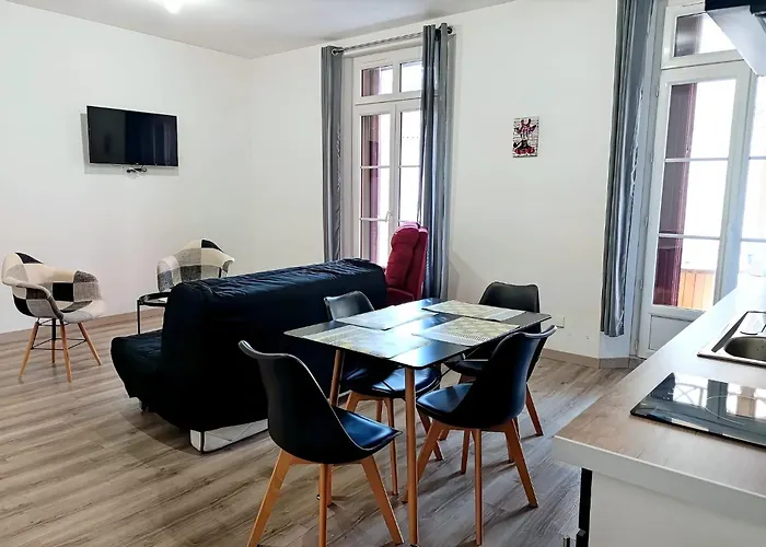 3, 1er étage, Large T2 Avec Terrasse Commune Apartamento Amélie-les-Bains-Palalda